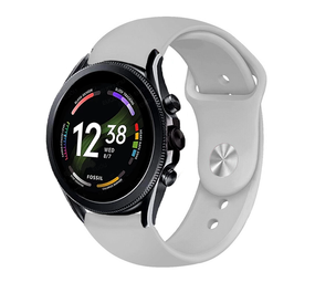 Strap-it® Fossil Gen 6 - 44mm Sportarmband (Grau) Strap-it® Fossil Gen 6 - 44mm Sportarmband (Grau)