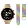 Strap-it® Strap-it Fossil Gen 6 - 44mm Lederarmband mit Glitzer (Regenbogen) Strap-it® Strap-it Fossil Gen 6 - 44mm Lederarmband mit Glitzer (Regenbogen)