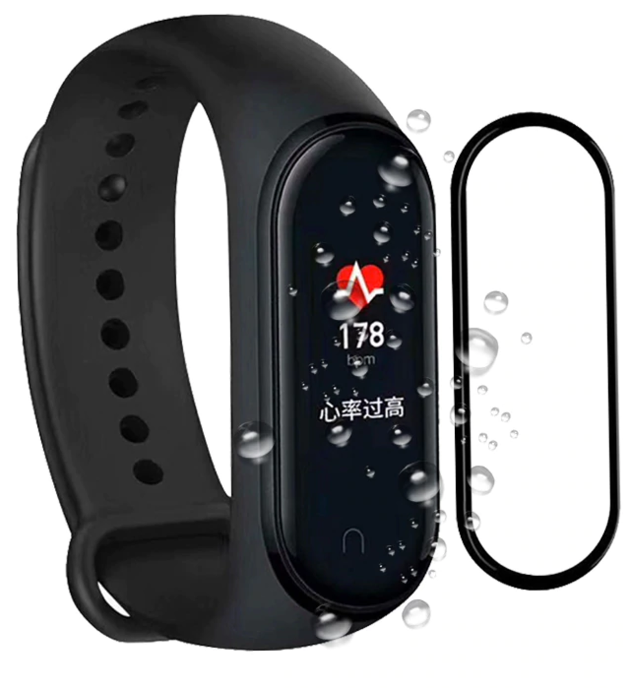 Strap-it® Strap-it Xiaomi Mi Band 3/4 Displayschutz (Glas) Strap-it® Strap-it Xiaomi Mi Band 3/4 Displayschutz (Glas)