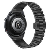 Strap-it® Samsung Galaxy Watch Active Presidential Stahlarmband (Schwarz) Strap-it® Samsung Galaxy Watch Active Presidential Stahlarmband (Schwarz)