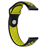 Strap-it® Strap-it Amazfit GTR 3 (Pro) Sportarmband (Schwarz/Gelb) Strap-it® Strap-it Amazfit GTR 3 (Pro) Sportarmband (Schwarz/Gelb)