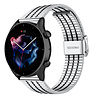 Strap-it® Strap-it Amazfit GTR 3 (Pro) Edelstahlarmband (Silber/Schwarz) Strap-it® Strap-it Amazfit GTR 3 (Pro) Edelstahlarmband (Silber/Schwarz)