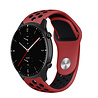 Strap-it® Strap-it Amazfit GTR 2 Sportarmband (Rot/Schwarz) Strap-it® Strap-it Amazfit GTR 2 Sportarmband (Rot/Schwarz)