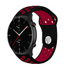 Strap-it® Strap-it Amazfit GTR 2 Sportarmband (Schwarz/Rot) Strap-it® Strap-it Amazfit GTR 2 Sportarmband (Schwarz/Rot)