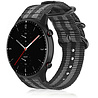 Strap-it® Strap-it Amazfit GTR 2 Nylon-Schnallenarmband (Schwarz/Grau) Strap-it® Strap-it Amazfit GTR 2 Nylon-Schnallenarmband (Schwarz/Grau)