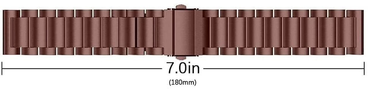 Strap-it® Strap-it Amazfit GTR 2 Stahlarmband (Bronze-Gold) Strap-it® Strap-it Amazfit GTR 2 Stahlarmband (Bronze-Gold)