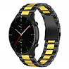 Strap-it® Strap-it Amazfit GTR 2 Stahlarmband (Schwarz/Gold) Strap-it® Strap-it Amazfit GTR 2 Stahlarmband (Schwarz/Gold)