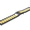 Strap-it® Strap-it Amazfit GTR 2 Stahlarmband (Schwarz/Gold) Strap-it® Strap-it Amazfit GTR 2 Stahlarmband (Schwarz/Gold)