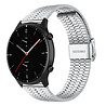 Strap-it® Strap-it Amazfit GTR 2 Edelstahlarmband (Silber) Strap-it® Strap-it Amazfit GTR 2 Edelstahlarmband (Silber)