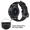 Strap-it® Strap-it Amazfit GTR 2 Lederarmband (Schwarz) Strap-it® Strap-it Amazfit GTR 2 Lederarmband (Schwarz)