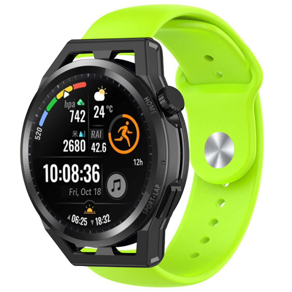 Strap-it® Strap-it Huawei Watch GT Runner Sportarmband (Hellgrün)