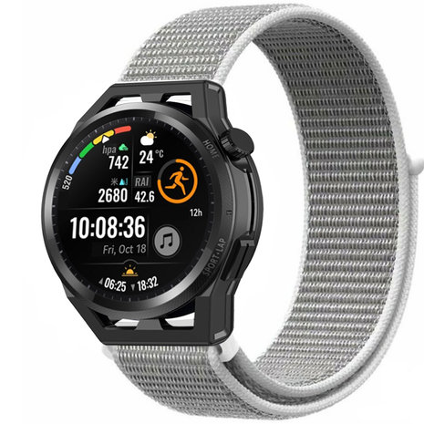 Strap-it® Strap-it Huawei Watch GT Runner Nylonarmband (Muschel) Strap-it® Strap-it Huawei Watch GT Runner Nylonarmband (Muschel)