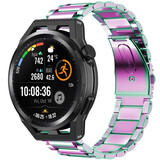 Strap-it® Huawei Watch GT Runner Stahlarmband (Regenbogen) Strap-it® Huawei Watch GT Runner Stahlarmband (Regenbogen)