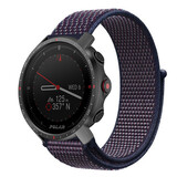 Strap-it® Polar Grit X Pro Nylonarmband (Lila-Blau)