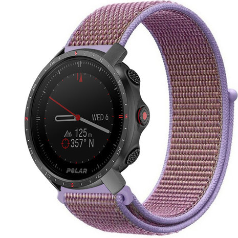 Strap-it® Strap-it Polar Grit X Pro Nylonarmband (Lila)
