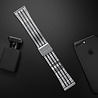 Strap-it® Strap-it Polar Grit X Pro Edelstahlarmband (Silber/Schwarz) Strap-it® Strap-it Polar Grit X Pro Edelstahlarmband (Silber/Schwarz)