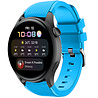 Strap-it® Strap-it Huawei Watch 3 (Pro) Silikonarmband (Hellblau) Strap-it® Strap-it Huawei Watch 3 (Pro) Silikonarmband (Hellblau)