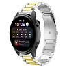 Strap-it® Strap-it Huawei Watch 3 (Pro) Stahlarmband (Silber/Gold) Strap-it® Strap-it Huawei Watch 3 (Pro) Stahlarmband (Silber/Gold)