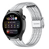 Strap-it® Strap-it Huawei Watch 3 (Pro) Edelstahlarmband (Silber) Strap-it® Strap-it Huawei Watch 3 (Pro) Edelstahlarmband (Silber)