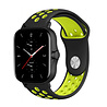 Strap-it® Strap-it Amazfit GTS 2 Sportarmband (Schwarz/Gelb) Strap-it® Strap-it Amazfit GTS 2 Sportarmband (Schwarz/Gelb)