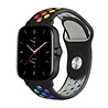 Strap-it® Strap-it Amazfit GTS 2 Sportarmband (Schwarz/bunt) Strap-it® Strap-it Amazfit GTS 2 Sportarmband (Schwarz/bunt)