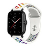 Strap-it® Strap-it Amazfit GTS 2 Sportarmband (Weiß/bunt) Strap-it® Strap-it Amazfit GTS 2 Sportarmband (Weiß/bunt)