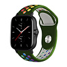Strap-it® Strap-it Amazfit GTS 2 Sportarmband (Armeegrün/Bunt) Strap-it® Strap-it Amazfit GTS 2 Sportarmband (Armeegrün/Bunt)