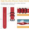 Strap-it® Strap-it Amazfit GTS 2 Nylon-Schnallenarmband (Rot) Strap-it® Strap-it Amazfit GTS 2 Nylon-Schnallenarmband (Rot)