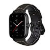 Strap-it® Strap-it Amazfit GTS 2 Lederarmband (Schwarz) Strap-it® Strap-it Amazfit GTS 2 Lederarmband (Schwarz)