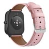 Strap-it® Strap-it Amazfit GTS 2 Armband Leder (Rosa) Strap-it® Strap-it Amazfit GTS 2 Armband Leder (Rosa)