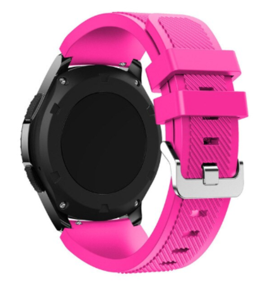Strap-it® Strap-it Amazfit GTS 3 Silikonarmband (Pink)