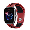 Strap-it® Strap-it Amazfit GTS 3 Sportarmband (Rot/Schwarz) Strap-it® Strap-it Amazfit GTS 3 Sportarmband (Rot/Schwarz)