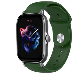 Strap-it® Amazfit GTS 3 Sportarmband (Armeegrün) Strap-it® Amazfit GTS 3 Sportarmband (Armeegrün)