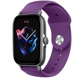 Strap-it® Amazfit GTS 3 Sportarmband (Lila)