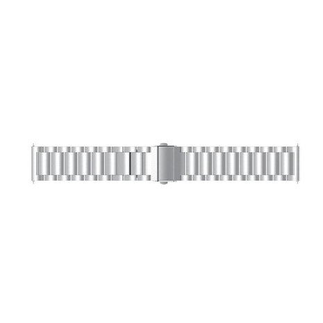 Strap-it® Strap-it Amazfit GTS 3 Stahlarmband (Silber) Strap-it® Strap-it Amazfit GTS 3 Stahlarmband (Silber)