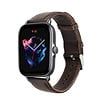 Strap-it® Strap-it Amazfit GTS 3 Lederarmband (Dunkelbraun) Strap-it® Strap-it Amazfit GTS 3 Lederarmband (Dunkelbraun)