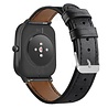 Strap-it® Strap-it Amazfit GTS 3 Armband Leder (eng-Schwarz) Strap-it® Strap-it Amazfit GTS 3 Armband Leder (eng-Schwarz)