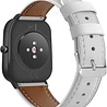 Strap-it® Strap-it Amazfit GTS 3 Armband Leder (Weiß) Strap-it® Strap-it Amazfit GTS 3 Armband Leder (Weiß)