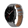 Strap-it® Strap-it Amazfit GTR 2 Armband Leder (Grau) Strap-it® Strap-it Amazfit GTR 2 Armband Leder (Grau)