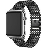 Strap-it® Apple Watch Stahlperlenarmband (Schwarz) Strap-it® Apple Watch Stahlperlenarmband (Schwarz)