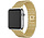 Strap-it Apple Watch Stahlperlenarmband (Gold)