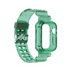 Strap-it® Strap-it Apple Watch Transparentes TPU-Band (Transparent grün) Strap-it® Strap-it Apple Watch Transparentes TPU-Band (Transparent grün)