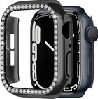Strap-it® Strap-it Apple Watch 7/8/9 Diamond PC Hardcase 45mm (Schwarz)