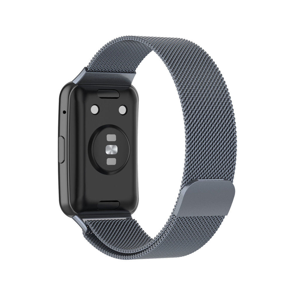 Strap-it® Strap-It Huawei Watch Fit Milanese Armband (Grau) Strap-it® Strap-It Huawei Watch Fit Milanese Armband (Grau)