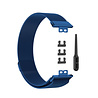 Strap-it® Strap-It Huawei Watch Fit Milanese Armband (Blau) Strap-it® Strap-It Huawei Watch Fit Milanese Armband (Blau)