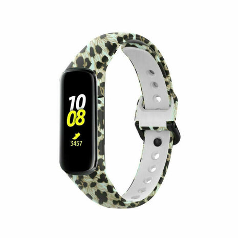 Strap-it® Strap-it Lucky Leopard Samsung Galaxy Watch Fit 2 Armband