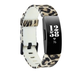 Strap-it® Lucky Leopard Fitbit Inspire Armband Strap-it® Lucky Leopard Fitbit Inspire Armband