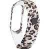 Strap-it® Strap-it Lucky Leopard Xiaomi Mi band 5/6 Armband Strap-it® Strap-it Lucky Leopard Xiaomi Mi band 5/6 Armband