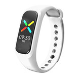 Strap-it® Oppo Band Silikonband (Weiß)