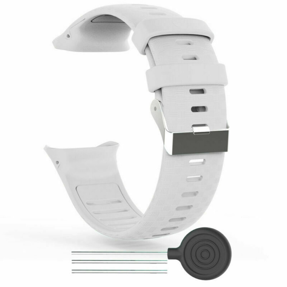 Strap-it® Strap-it Polar Vantage V Silikonarmband (Weiß) Strap-it® Strap-it Polar Vantage V Silikonarmband (Weiß)